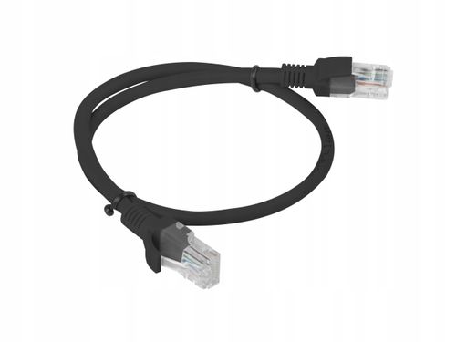 Patchcord Lanberg UTP kat.6 1m czarny na Arena.pl