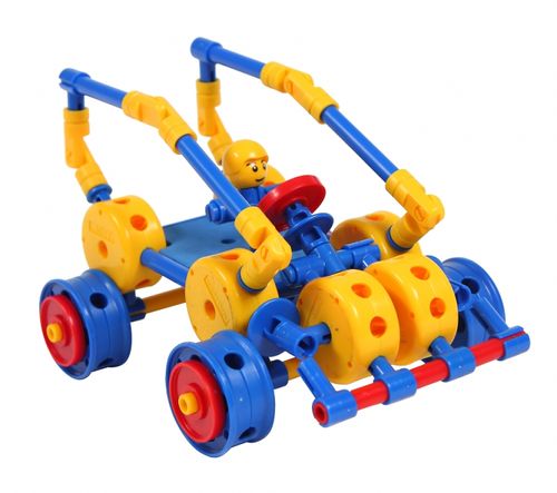 KLOCKI THINKERTOY 68 ELEMENTÓW ROAD RUSH SAMOCHODY na Arena.pl