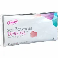 beppy comfort soft tampony bez sznurka, anatomiczne, 4 sztuki