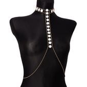 naszyjnik na ciało z agatami (c22/vip/69/1au)