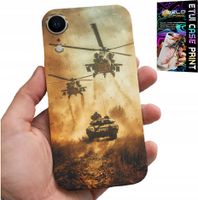 ETUI DO IPHONE XR - HELIKOPTER WOJSKOWY CZOŁG MILITARIA CASE