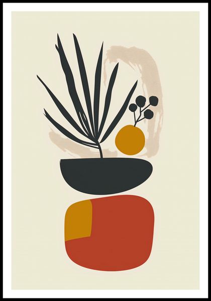 Plakat 67,5x100cm Botaniczny Wgląd zdjęcie 3