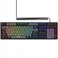 Klawiatura Lorgar Azar 514 RGB Czarna