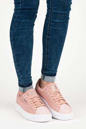 PUMA SUEDE PLATFORM PEBBLE WN`S Rozmiar - 38 na Arena.pl