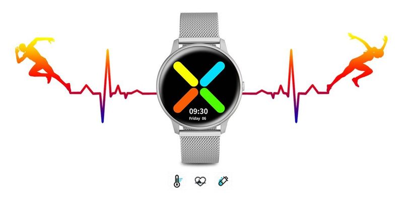 Damski SMARTWATCH G. Rossi SW015-3 Srebrny zdjęcie 10