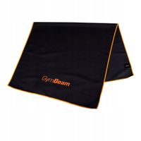 2 x SZYBKOSCHNĄCY ręcznik sport Black/Orange - GymBeam