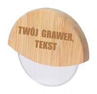 GRAWEROWANY Nóż do pizzy Z TWOIM LOGO gadżet reklamowy firmowy 50 szt