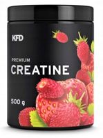 KFD Creatine 500g Truskawkowo Poziomkowy KREATYNA mono MONOHYDTRAT 500 g
