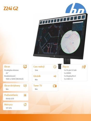 Monitor 24 Z24i G2 Display 1JS08A4 na Arena.pl