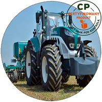 Opłatek na tort Traktor - Ciągnik
