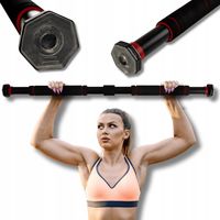 Drążek rozporowy do podciągania wielofunkcyjny regulowany stalowy 60-100 cm