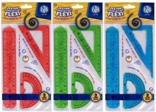 Wyprawka Szkolna Astra XXL 20 elementów Duży zestaw do szkoły Farby 12 kol. na Arena.pl