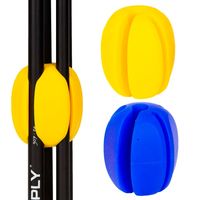 KLIPS DO WĘDKI Organizer na 2 WĘDKI 2 KULE DO SPIĘCIA WĘDEK MIX Kula