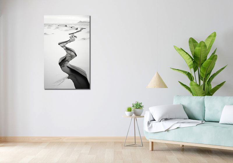 Obraz 60x100cm Szczeliny Mrozu zdjęcie 2