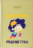 Stylowy kalendarz DLA ELEKTRYKA A5 2026 TYGODNIOWY terminarz PREZENT