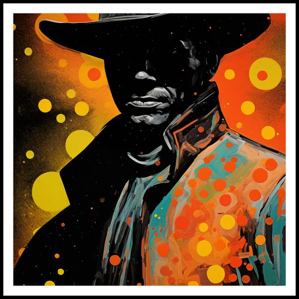 Plakat 80x80cm Kowboj Kosmosu zdjęcie 3