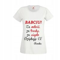 KOSZULKA Podziękowania dla babci od wnuczki