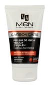 AA Men Carbon Care Peeling do mycia twarzy z węglem  150ml