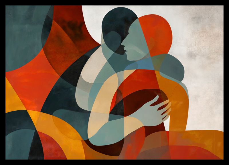 Plakat 42x29,7cm Objęcia zdjęcie 2