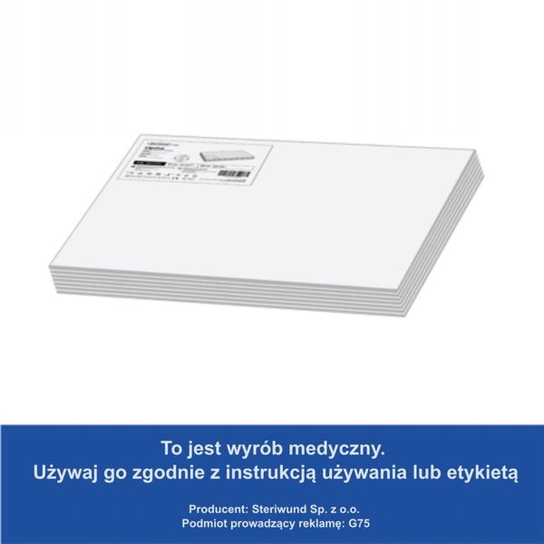 Lignina w płatach Steriwund 5000 g 40 cm x 60 cm zdjęcie 3