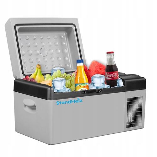 LODÓWKA TURYSTYCZNA PRZENOŚNA KOMPRESOROWA 20L KAMPER 12V24V 230V STANDHEIZ na Arena.pl