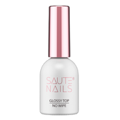 SAUTE NAILS Top Hybrydowy GLOSSY TOP No Wipe - 8ml