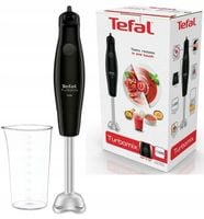 BLENDER RĘCZNY TEFAL TURBOMIX HB121838 CZARNY 350W, 2 ostrza