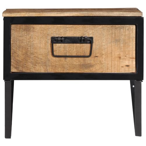 Szafka nocna, 40x35x40 cm, lite drewno mango na Arena.pl