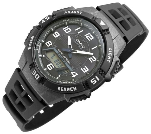 zegarek casio aq-s800w-1bvef solar + box na Arena.pl