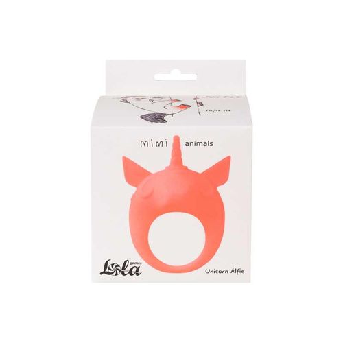 Pierścień- Vibrating Cockring MiMi Animals Unicorn Alfie Orange na Arena.pl