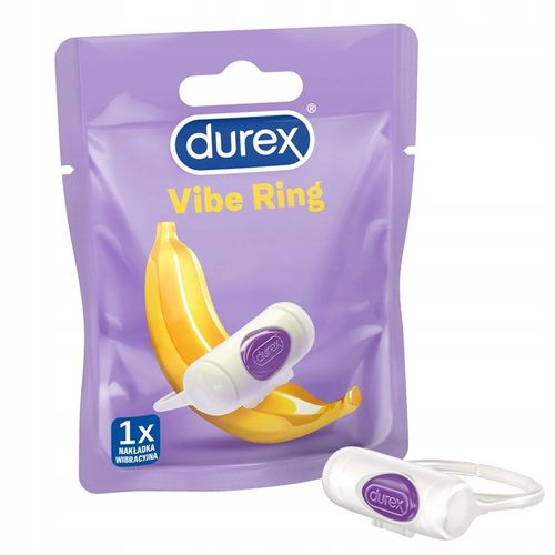 Durex Vibe Ring Nakładka wibracyjna Pierścień Stymulujący Wzmacnia Orgazm na Arena.pl