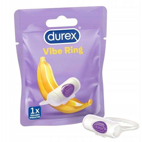 Durex Vibe Ring Nakładka wibracyjna Pierścień Stymulujący Wzmacnia Orgazm zdjęcie 3