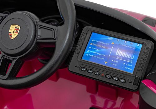 Pojazd Porsche Spyder RS 718 Różowy MP4 na Arena.pl