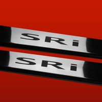 Listwa progowa OPEL/VAUXHALL CORSA D SRI Stal nierdzewna 304 połysk 2szt