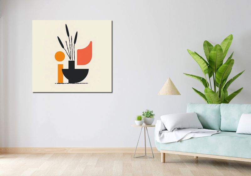 Obraz 100x90cm Szeroka Czerń zdjęcie 2