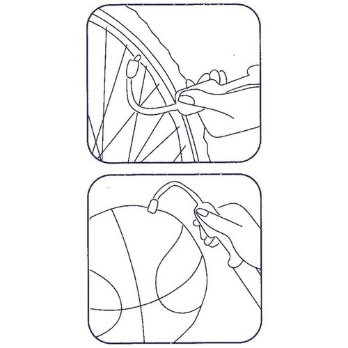 POMPKA DO PIŁEK 23,5CM Z IGŁĄ I AKCESORIAMI DWUKIERUNKOWA DUNLOP na Arena.pl