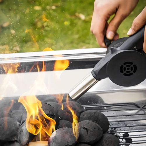 Grill Węglowy Ogrodowy EmaBend + Dmuchawa na Arena.pl