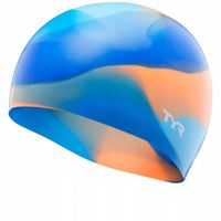 Czepek pływacki na basen dla dzieci Tyr No Wrinkle Blue