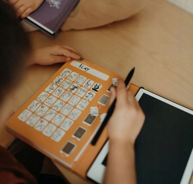 Kidywolf KIDYDRAW-MINI Interaktywny Mini tablet do rysowania Animals zdjęcie 3