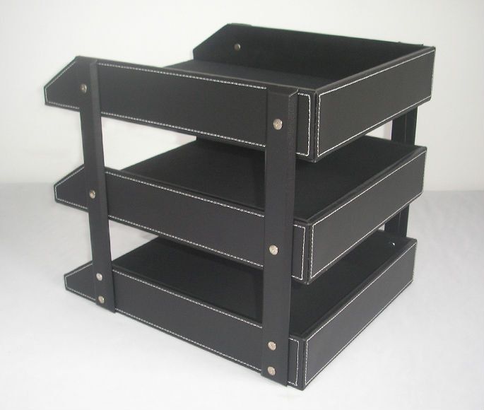 Organizer NA BIURKO  - 3 POZIOMY NOWOŚĆ zdjęcie 3