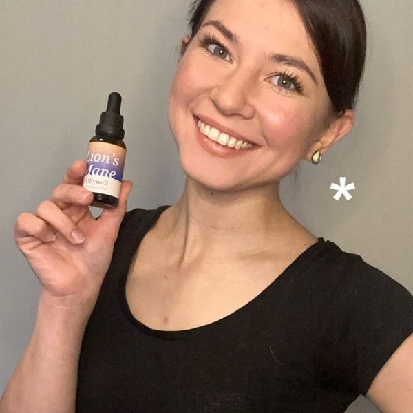 Polska Soplówka jeżowata Ollywell Lion's Mane Krople Moc Ekstrakt Adaptogen zdjęcie 3