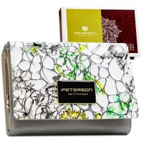 portfel damski skórzany ptn ph30-lfl-7209 green