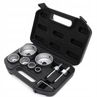 Zestaw otwornic otwornice wolframowe 22-73mm 9 elementów KD10285