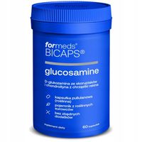 GLUKOZAMINA + CHONDROITYNA ForMeds BICAPS Stawy Kości 60 kaps. czysty skład