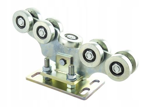 FULL ZESTAW wózek wózki rolki do bramy przesuwnej 80x80 , WÓZEK 9 na Arena.pl