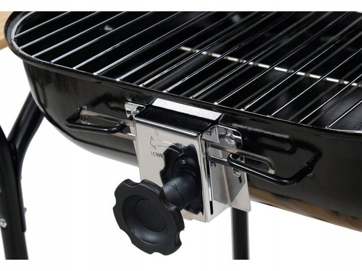 GRILL WĘGLOWY REGULACJA RUSZTU 45X40CM zdjęcie 12