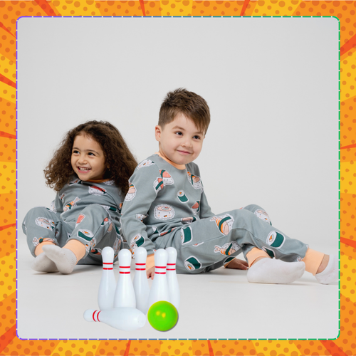 kręgle gra zręcznościowa sensoryczne dla dzieci zabawa bowling białe na Arena.pl