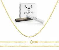 ZŁOTY ŁAŃCUSZEK 585 GUCCI MARINA 45 CM