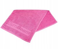 RĘCZNIK FITNESS BAWEŁNA 50X90 CM SPORTOWY SIŁOWNIA SPORT - GymBeam różowy