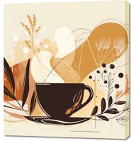 Obraz 90x100cm Aromatyczna Przerwa